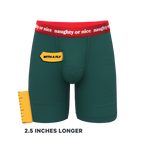 The Nice List | Flirty Waistband Ball Hammock® Boxer - Long Leg - Shinesty