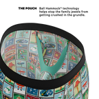 The North Pole Postage | Christmas Stamps Ball Hammock® Boxer - Long Leg - Shinesty