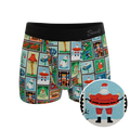 The North Pole Postage | Christmas Stamps Ball Hammock® Pouch Trunks Underwear