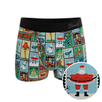 The North Pole Postage | Christmas Stamps Ball Hammock® Pouch Trunks Underwear