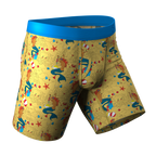 The Nudie Beach | Beach Ball Hammock® Boxer - Long Leg - Shinesty