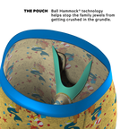 The Nudie Beach | Beach Ball Hammock® Boxer - Long Leg - Shinesty