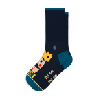 The Nut King | Nutcracker Heel Hammock™ Crew Socks - Shinesty