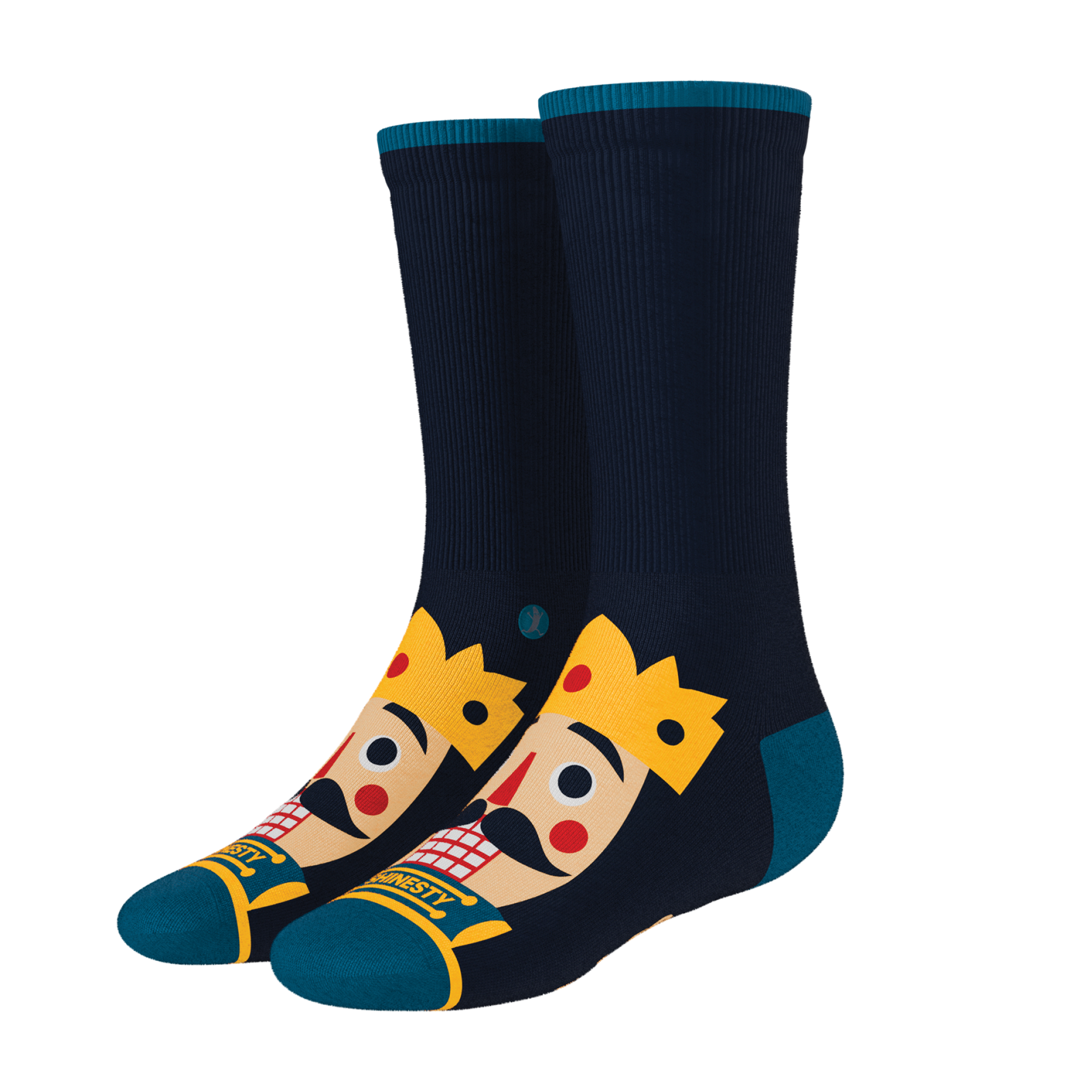 The Nut King | Nutcracker Heel Hammock™ Crew Socks - Shinesty