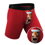The Nutcrack-Him | Nutcracker Christmas Ball Hammock® Boxer - Long Leg - Shinesty