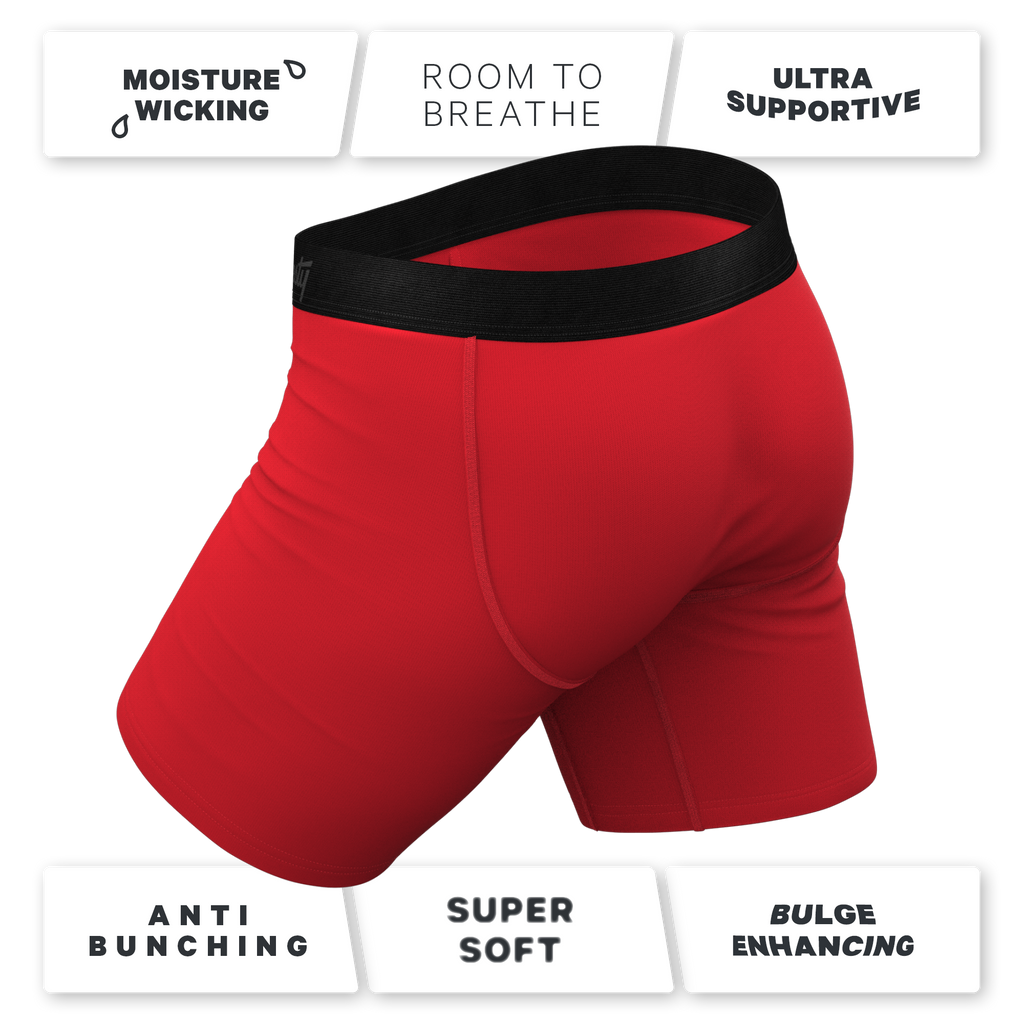 The Nutcrack-Him | Nutcracker Christmas Ball Hammock® Boxer - Long Leg - Shinesty