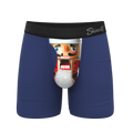 The Nutty Soldier | Nutcracker Ball Hammock® Pouch Underwear With Fly - Shinesty