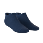 The Ocean Blue | Chambray Heather Heel Hammock™ Ankle Socks - Shinesty
