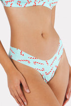 The Peppermint Pimp Canes | Candy Cane Seamless Thong - Shinesty