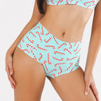 The Peppermint Pimp Canes | Candy Cane Women’s Seamless Boyshort - Shinesty