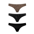 The One Of Each | Women's Thong Underwear 3 Pack - Shinesty
