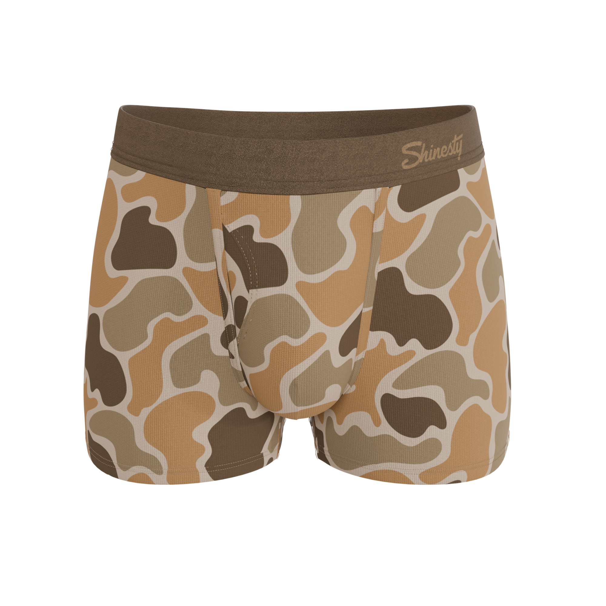The Out Of Sight | Light Duck Camo Ball Hammock® Pouch Trunks Underwear - Shinesty