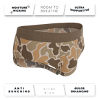 The Out Of Sight | Light Duck Camo Ball Hammock® Pouch Underwear Briefs - Shinesty