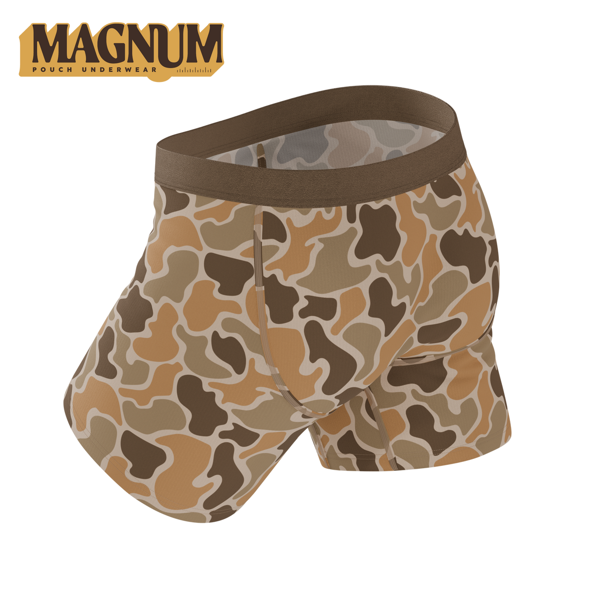 The Out Of Sight | Light Duck Camo Ball Hammock® Magnum Big Pouch Underwear - Shinesty