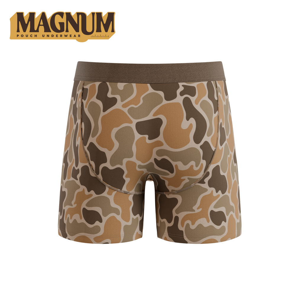 The Out Of Sight | Light Duck Camo Ball Hammock® Magnum Big Pouch Underwear - Shinesty