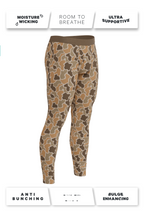 The Out Of Sight | Light Duck Camo Ball Hammock® Long Johns
