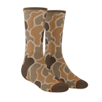 The Out Of Sight | Light Duck Camo Heel Hammock™ Crew Socks - Shinesty