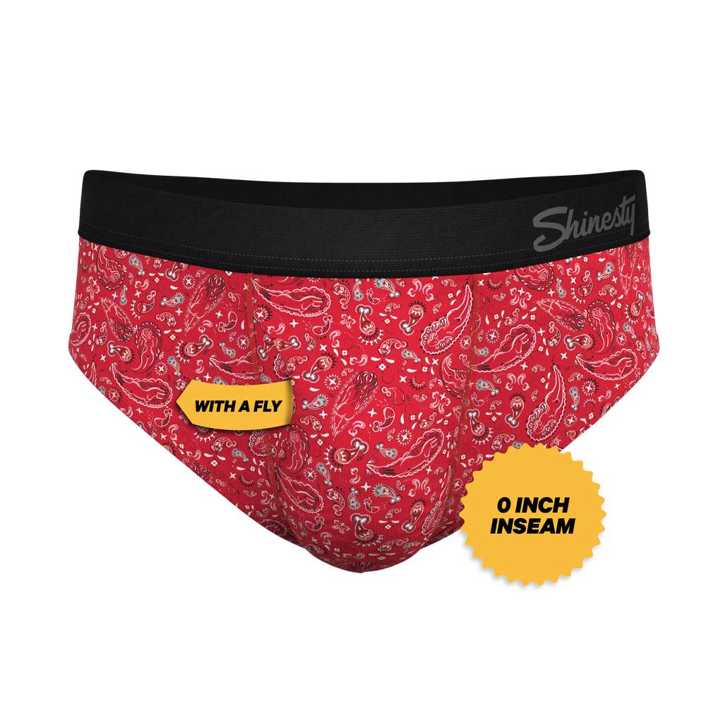 The Outlaw | Naughty Paisley Ball Hammock® Pouch Underwear Briefs - Shinesty