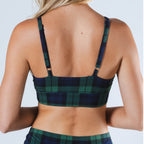 The Black Watch | Tartan Plaid Boob Hammock™ Scoop Bralette - Shinesty