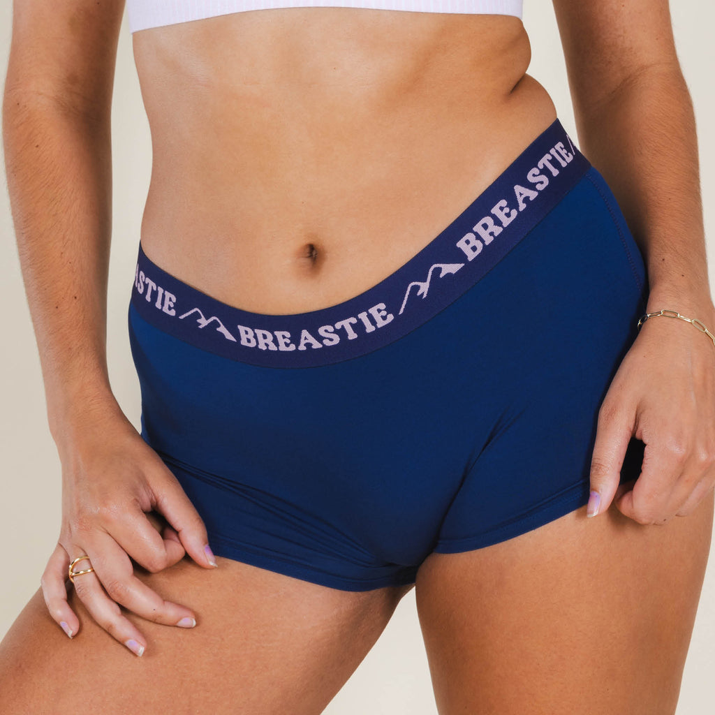 The Camp Breastie | Shinesty x Breasties Boyshort Underwear with Waistband - Shinesty