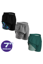 The PR | Ball Hammock® 7 Inch Athletic Shorts 3 Pack - Shinesty