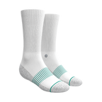 Versatile Solids Mix Pack | Blue Tri Color Block and Solids Heel Hammock™ Crew Socks 3 Pack - Shinesty