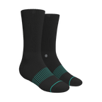Versatile Solids Mix Pack | Blue Tri Color Block and Solids Heel Hammock™ Crew Socks 6 Pack - Shinesty