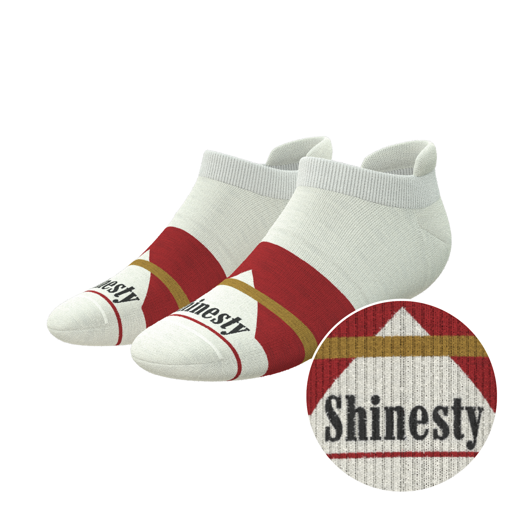 The Pack A Day | Cigarette Heel Hammock™ Ankle Socks - Shinesty