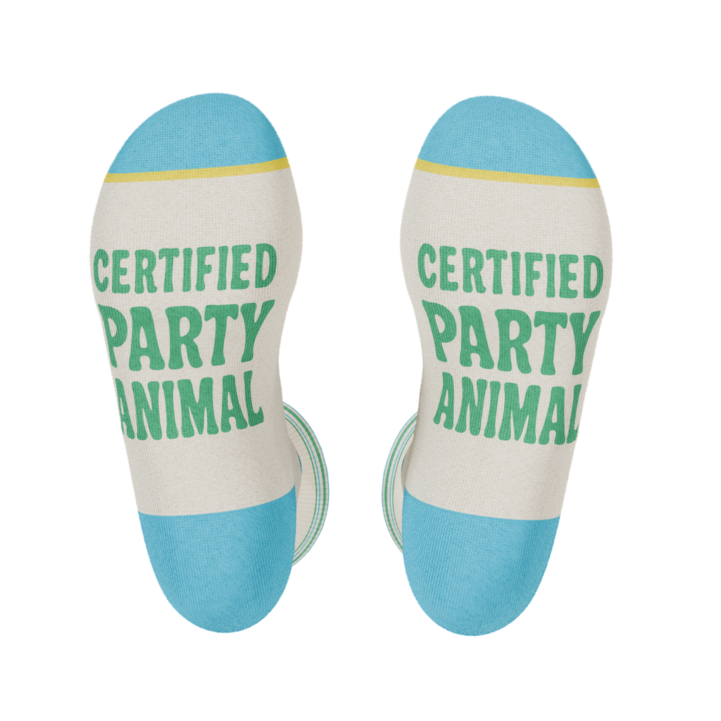 The Party Animal | Shinesty x Margaritaville® Heel Hammock™ Crew Socks - Shinesty