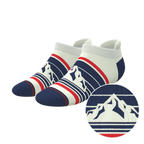 The Peaks | Mountain Heel Hammock™ Ankle Socks - Shinesty