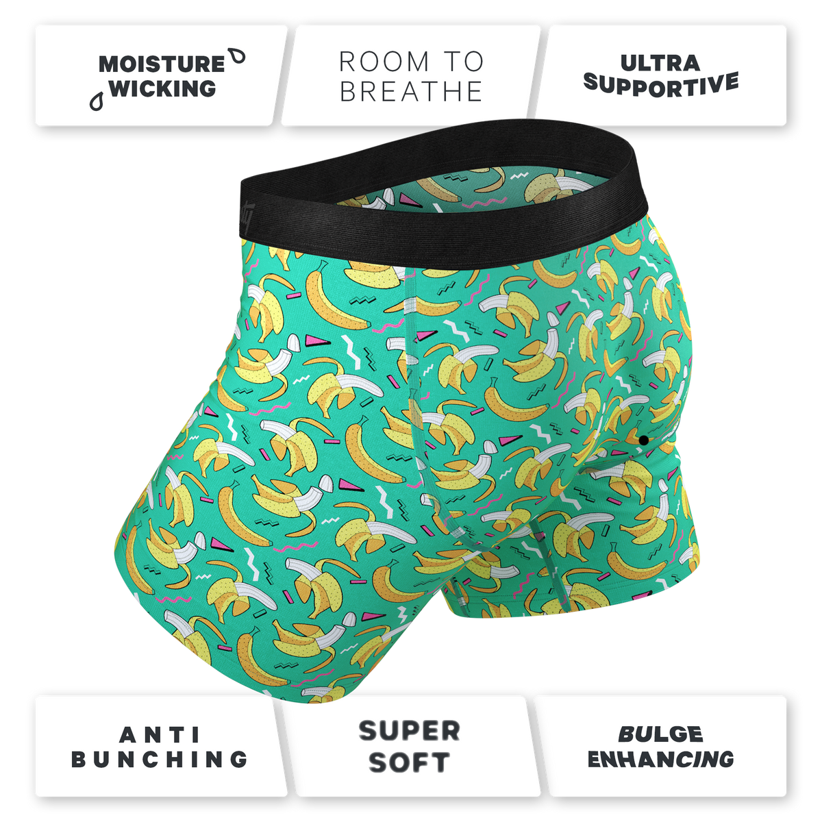 The Peel Deal | Retro Banana Ball Hammock® Pouch Underwear - Shinesty