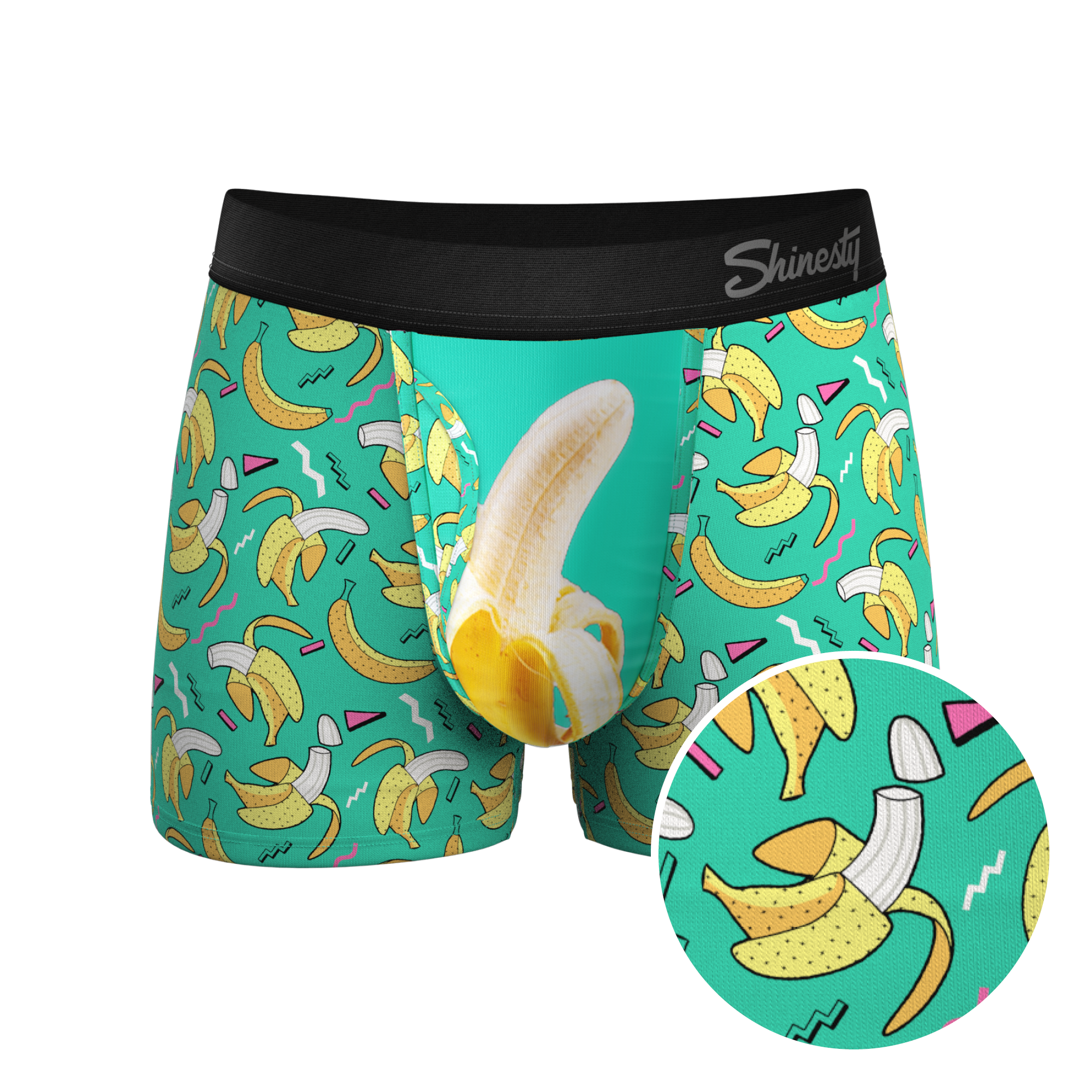 The Peel Deal | Retro Banana Ball Hammock® Pouch Trunks Underwear - Shinesty