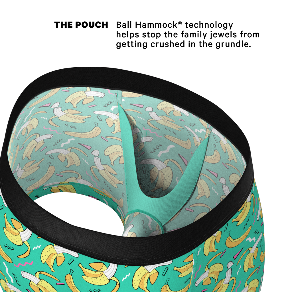The Peel Deal | Retro Banana Ball Hammock® Pouch Trunks Underwear - Shinesty