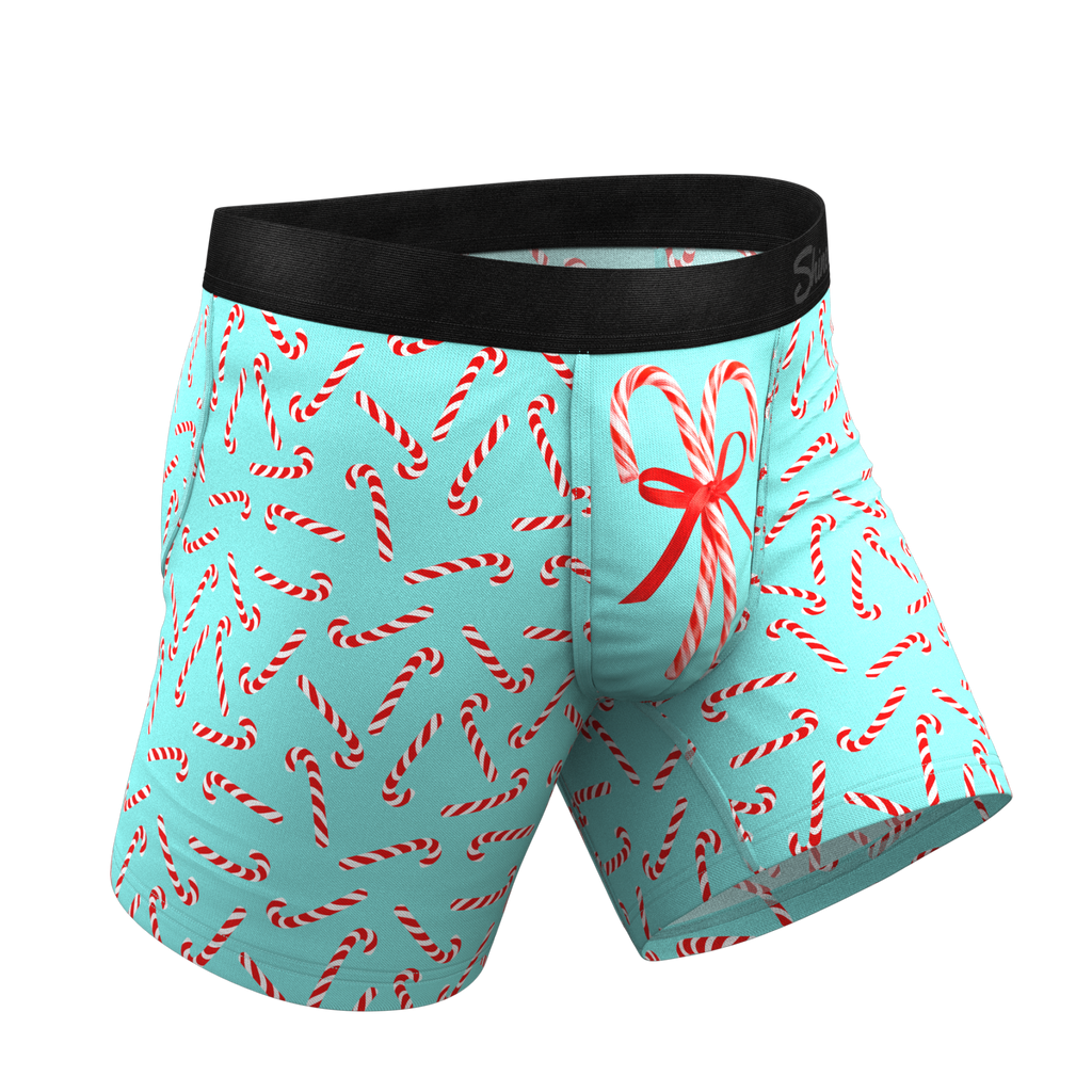 The Peppermint Pimp Canes | Candy Cane Ball Hammock® Pouch Underwear - Shinesty