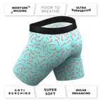 The Peppermint Pimp Canes | Candy Cane Ball Hammock® Boxer - Long Leg - Shinesty