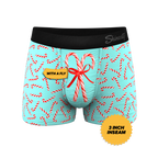 The Peppermint Pimp Canes | Candy Cane Ball Hammock® Pouch Trunks Underwear - Shinesty
