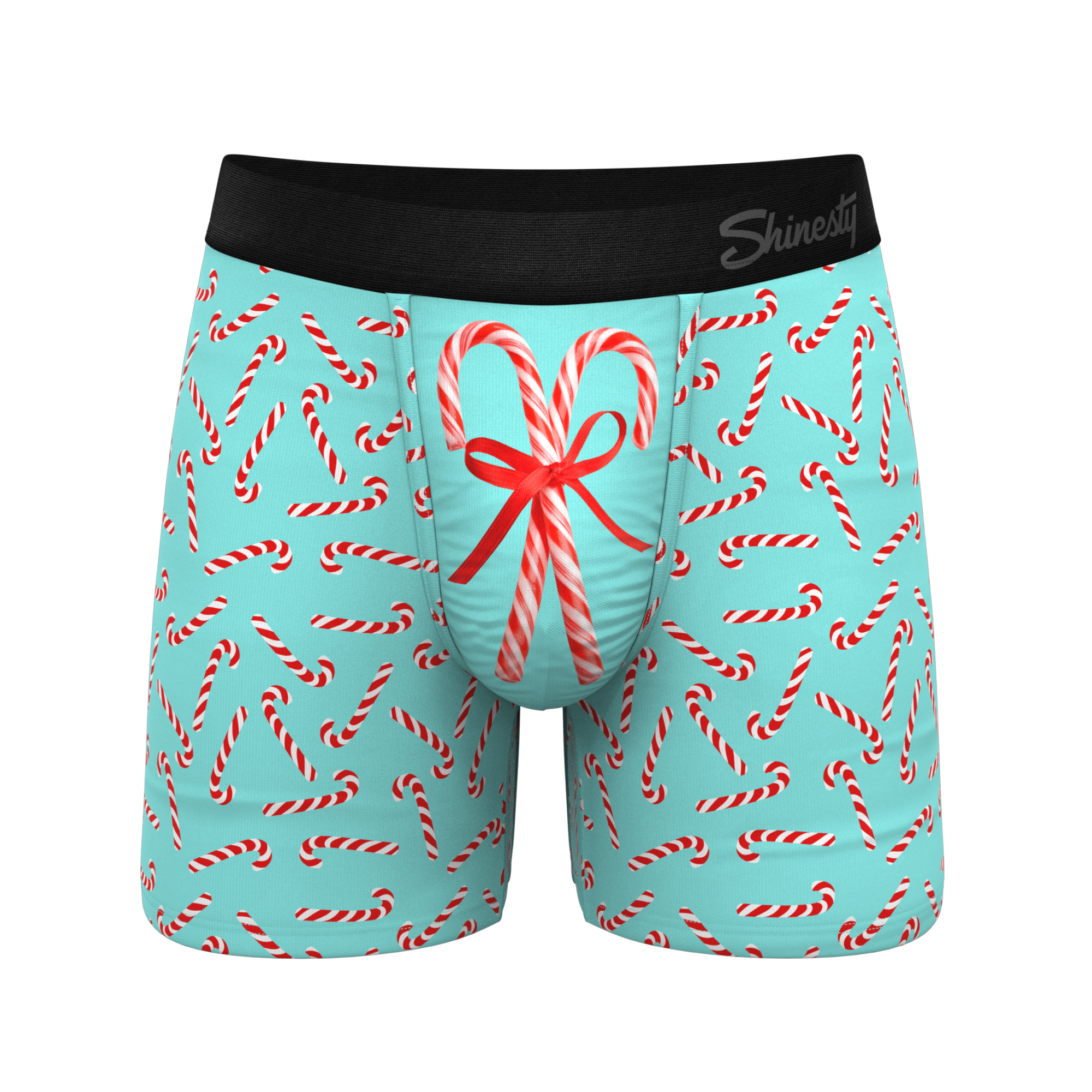 The Peppermint Pimp Canes | Candy Cane Ball Hammock® Pouch Underwear - Shinesty