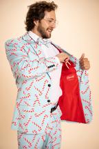 The Peppermint Pimp Canes | Candy Cane Men's Novelty Suit - Shinesty