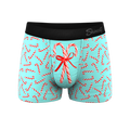 The Peppermint Pimp Canes | Candy Cane Ball Hammock® Pouch Trunks Underwear - Shinesty