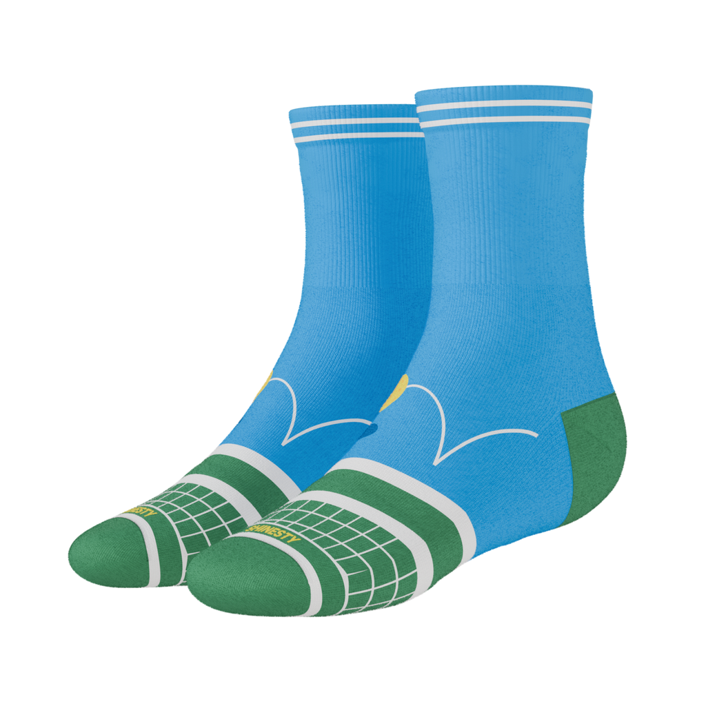 The Pickler | Pickleball Heel Hammock™ Quarter Crew Socks - Shinesty
