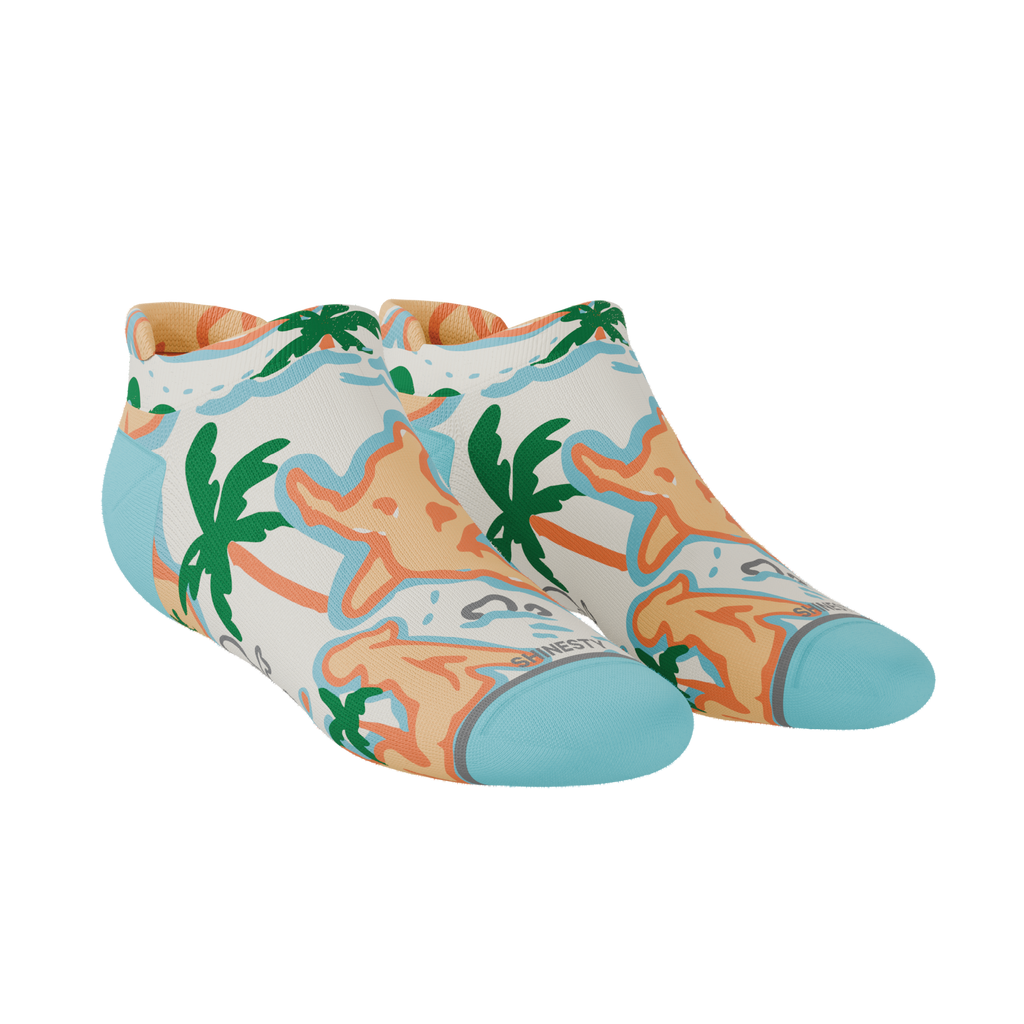The Pirate's Booty | Naughty Map Heel Hammock™ Ankle Socks - Shinesty