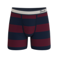 The Pitch | Rugby Stripe Ball Hammock® Pouch Underwear - Shinesty