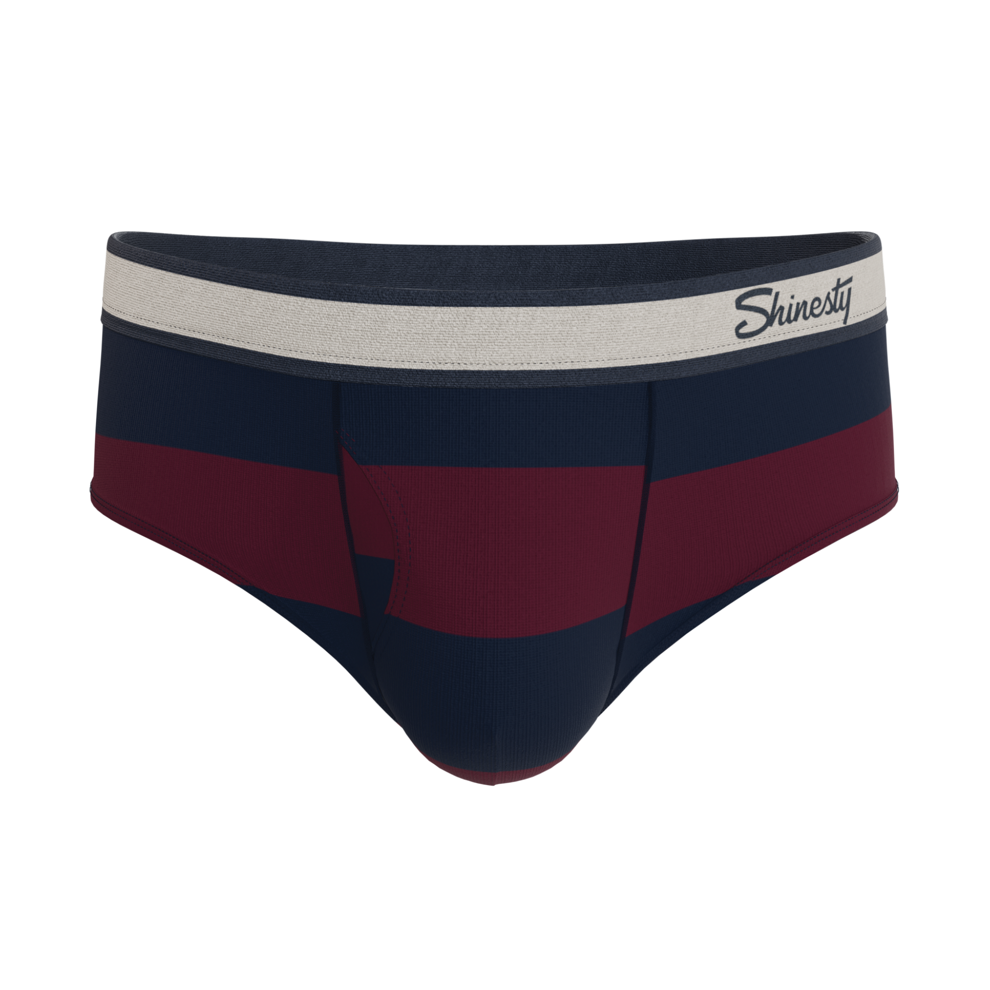 The Pitch | Rugby Stripe Ball Hammock® Pouch Underwear Briefs - Shinesty