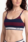 The Pitch | Rugby Stripe Bralette - Shinesty