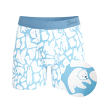 The Polar Polka | Polar Bear Scene Ball Hammock® Pouch Underwear - Shinesty