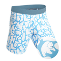 The Polar Polka | Polar Bear Scene Ball Hammock® Boxer - Long Leg - Shinesty