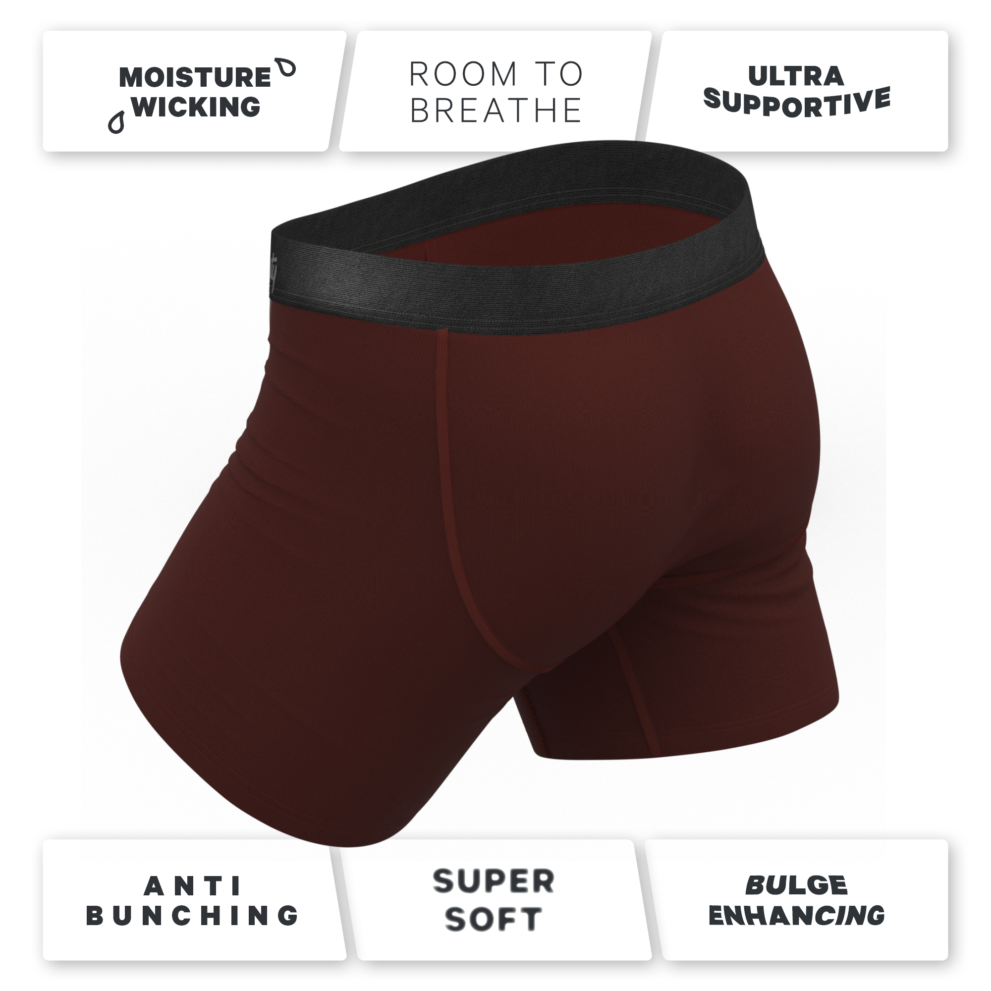 The Pony Express | Horse Ball Hammock® Pouch Underwear With Fly - Shinesty