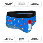 The Popsicle Stick Apex | USA Popsicle Ball Hammock® Pouch Underwear Briefs - Shinesty
