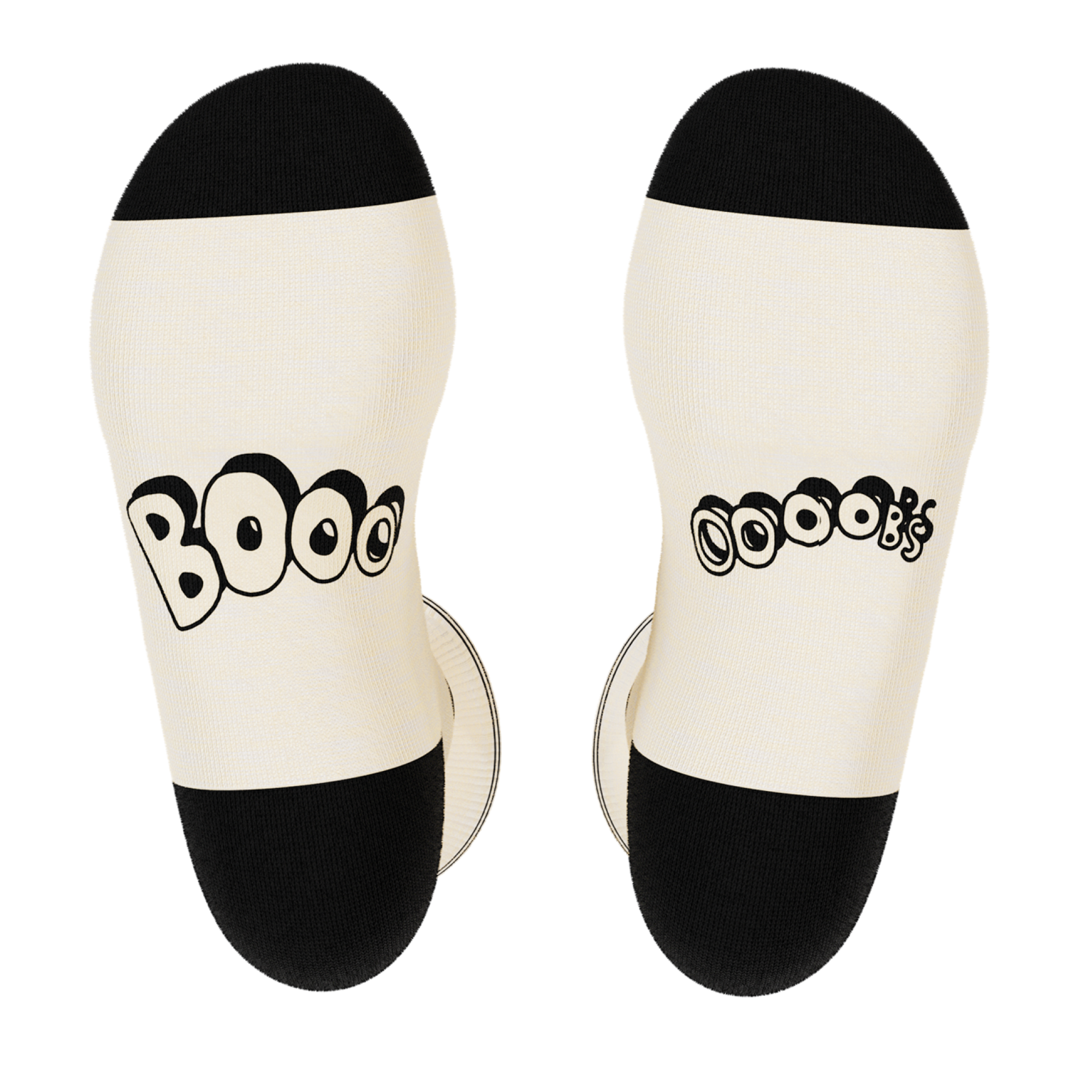 The Possessed Chest | Ghost Heel Hammock™ Crew Socks - Shinesty