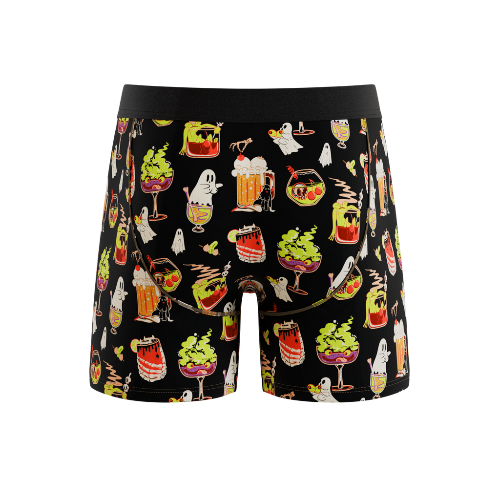 The Potions Pub | Halloween Cocktail Ball Hammock® Pouch Underwear With Fly - Shinesty